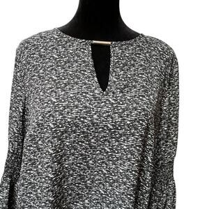 MICHAEL KORS women’s size M blouse with long bell sleeves